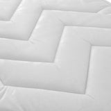 Deluxe Semi-Orthopaedic Mattress - White / Single - MAT007