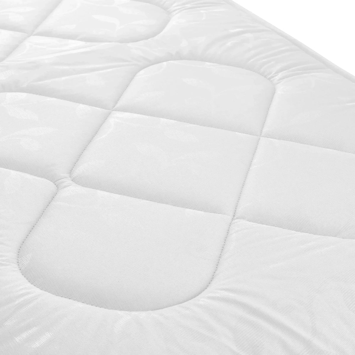 Premier 90cm mattress close-up showing quilted fabric surface and stitched pattern