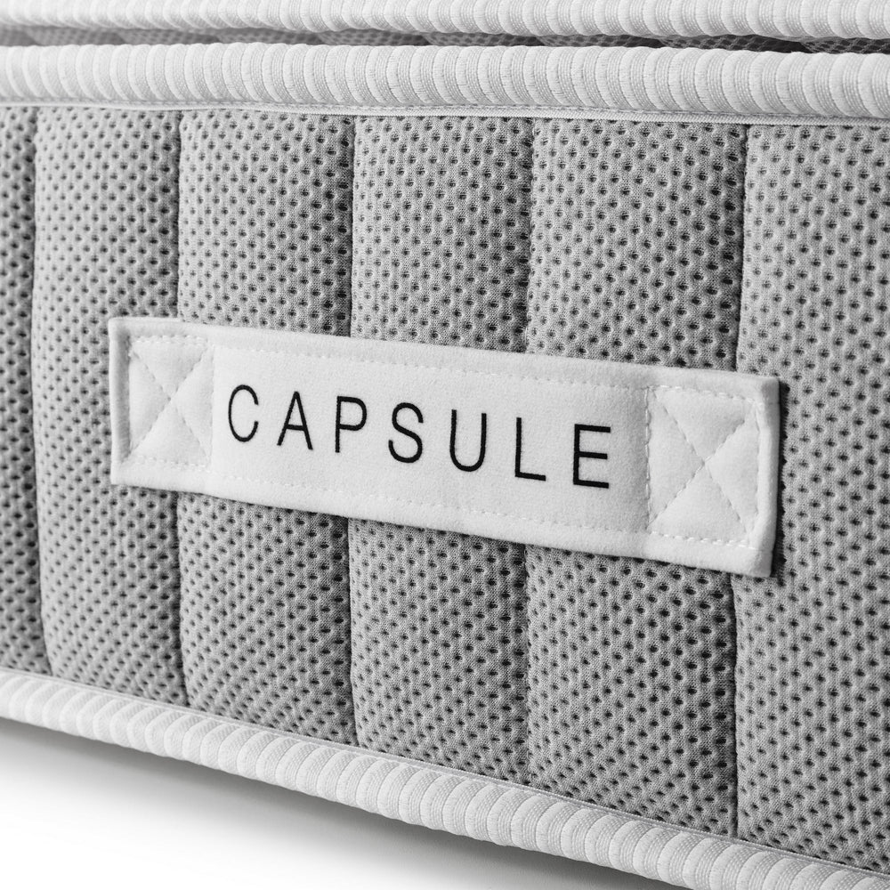 Capsule 2000 Box Top Mattress - White / Double - MAT079
