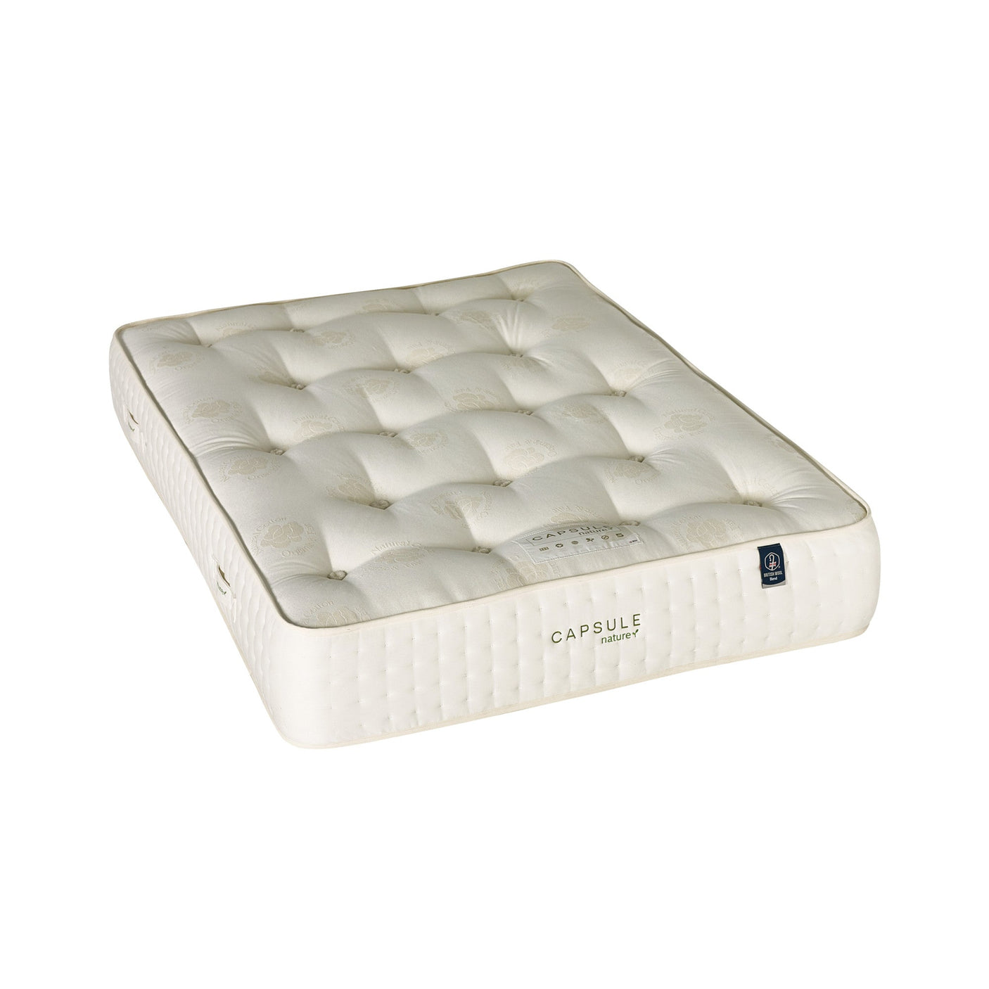 Capsule Nature Mattress - Cream / Superking - MAT123