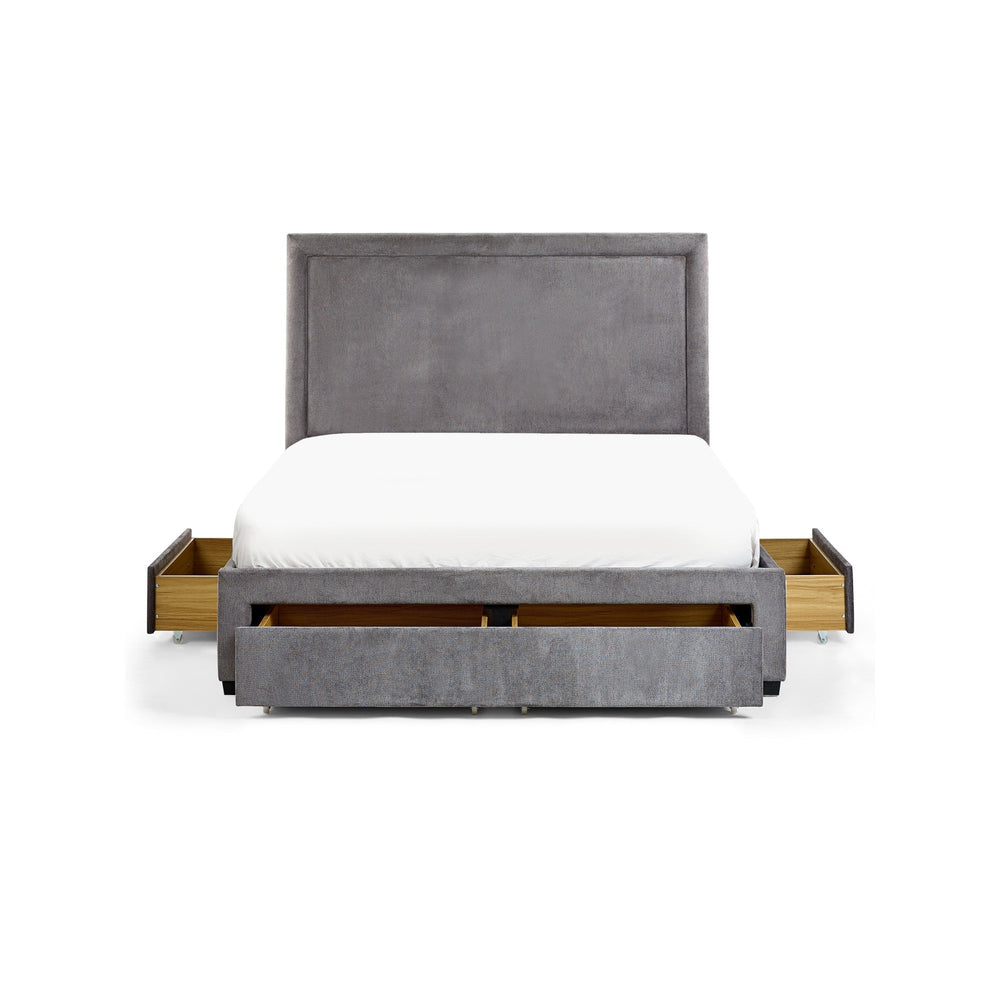 Mayfair 4 Drawer Storage Bed - Grey / Double - MAY001