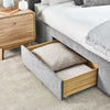 Mayfair 4 Drawer Storage Bed - Grey / Double - MAY001