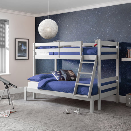 Merlin Triple Sleeper Bunk - White - MER001