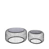Cohen Gold Sofa Table Glass Top - Dsp Kd