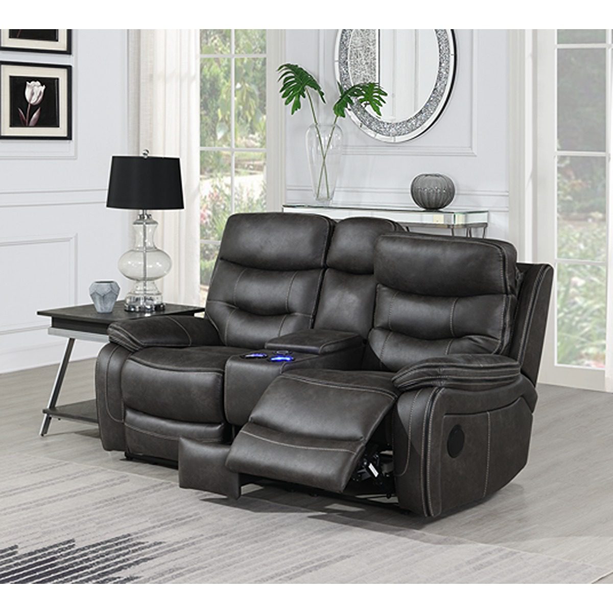 Noah Tech Laf Chair 2Pcon (Part A) - Grey