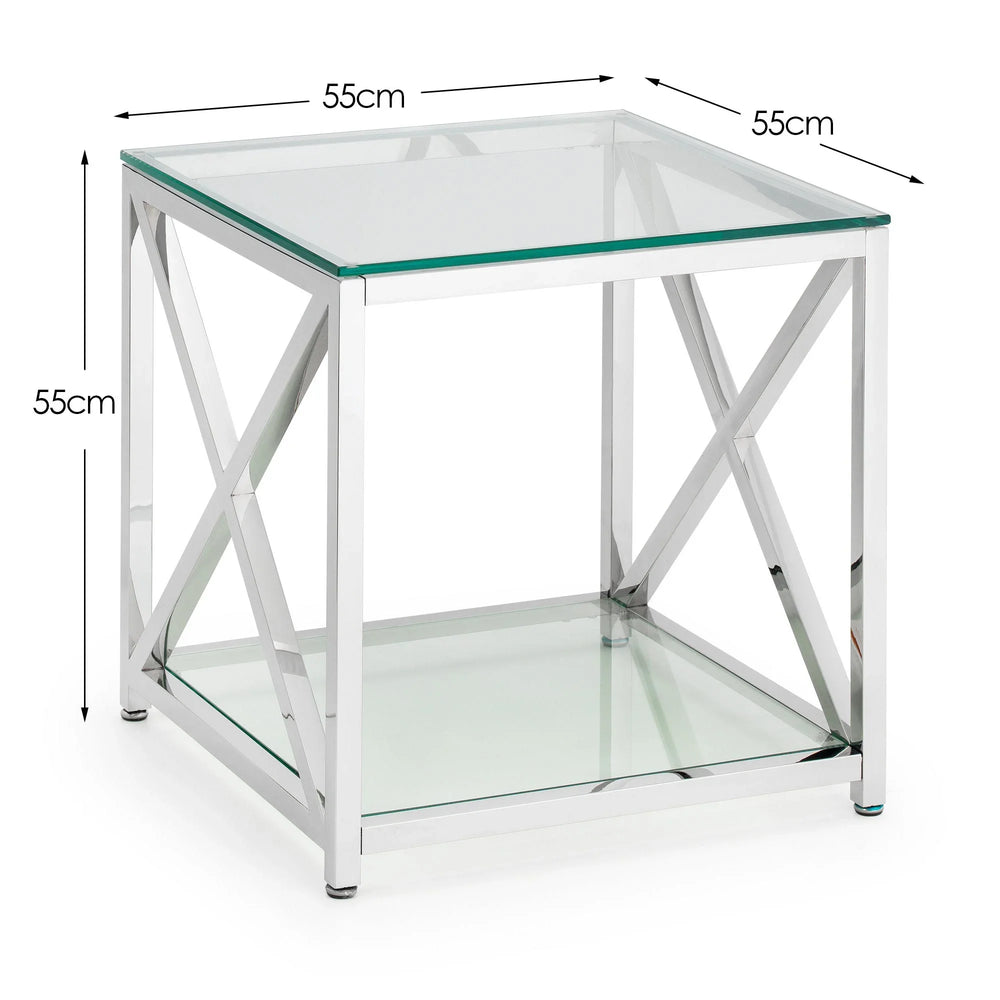 Miami Lamp Table - Gold - MIA202