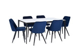 Miami Rectangular Stone Top Dining Table