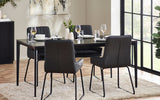Miami Rectangular Stone Top Dining Table