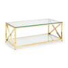 Miami Coffee Table - Silver - MIA102
