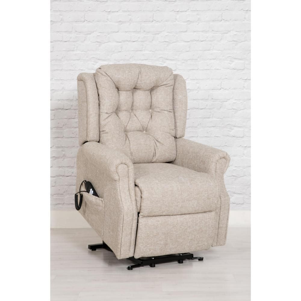 Milton Twin Motor Lift Chair - Sand - Image 4