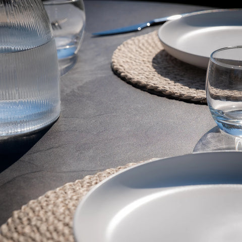 Milan 4 Seat Round Dining Set