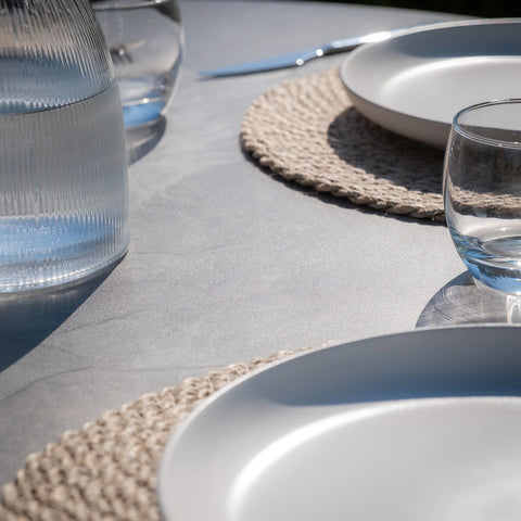 Milan 4 Seat Round Dining Set