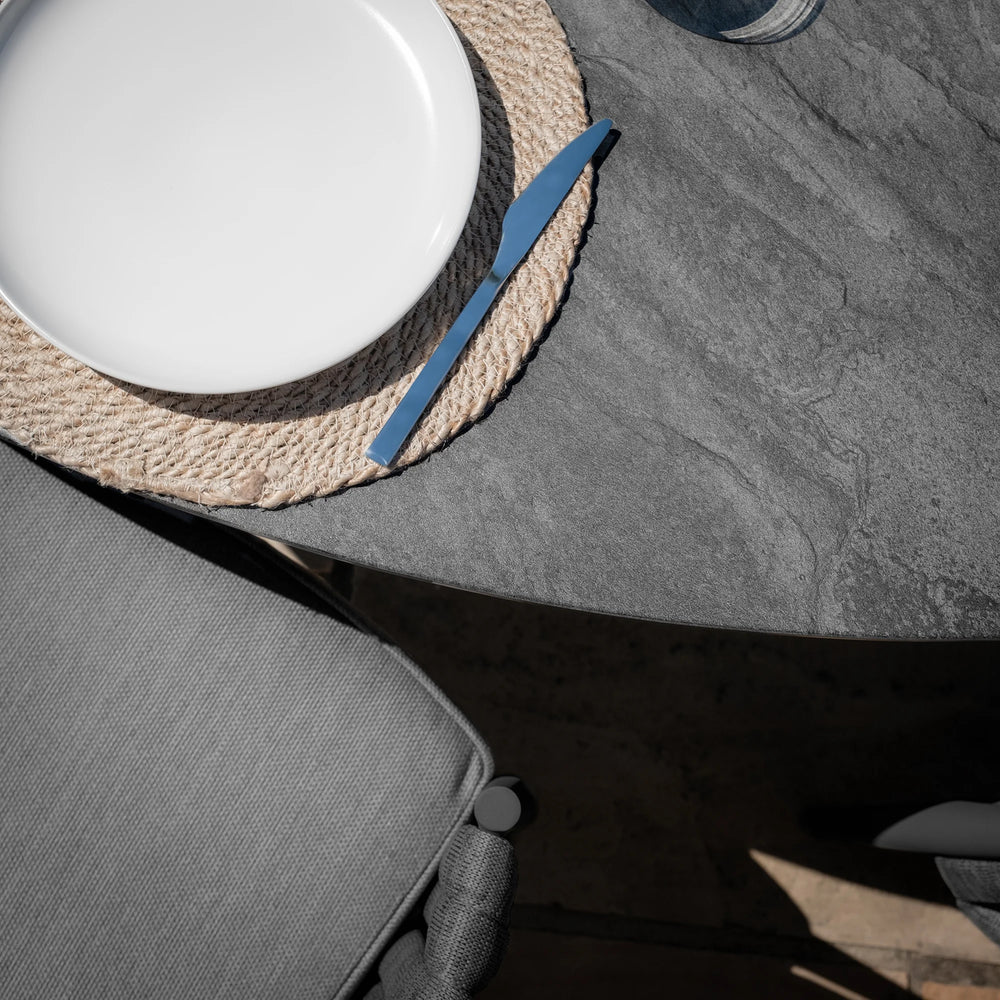 Milan 6 Seat Oval Dining Set