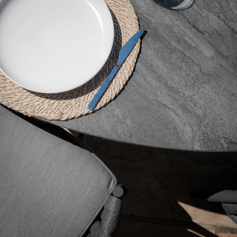 Milan 6 Seat Oval Dining Set