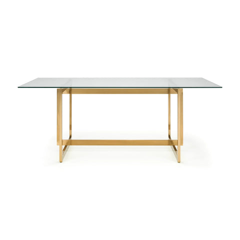 Minori Dining Table - Gold - MIN101