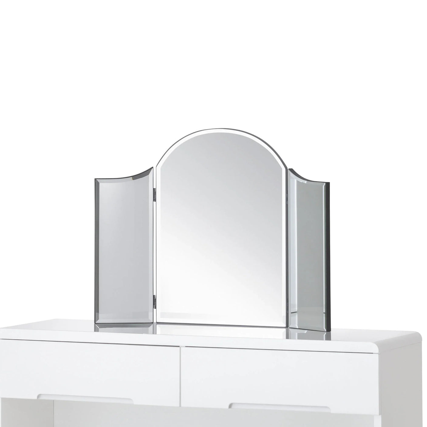 Canto Curved Dressing Table Mirror - Glass - MIR010