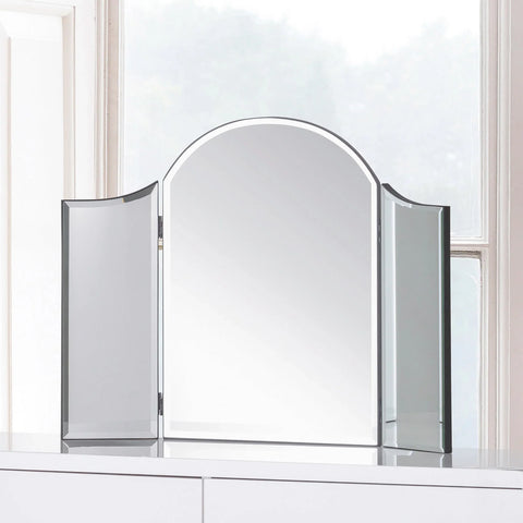 Canto Curved Dressing Table Mirror - Glass - MIR010