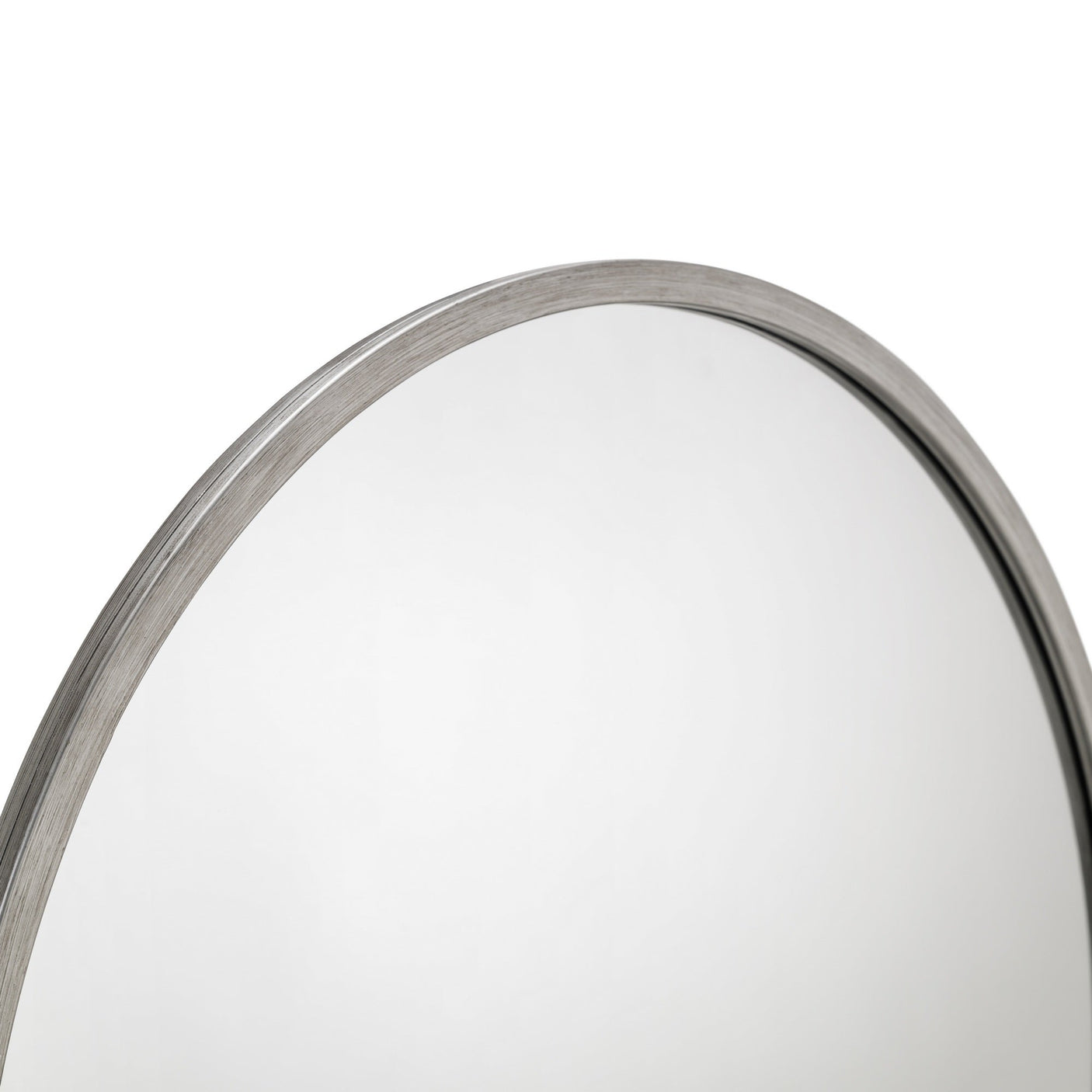 Octave Round Wall Mirror - Grey - MIR020