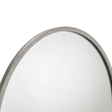 Octave Round Wall Mirror - Grey - MIR020