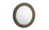 Cadence Large Round Pewter Wall Mirror