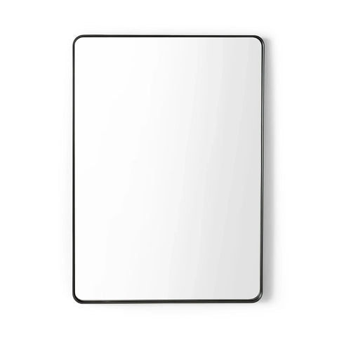Jaya Rectangular Mirror - Black - MIR040