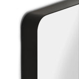 Jaya Rectangular Mirror - Black - MIR040