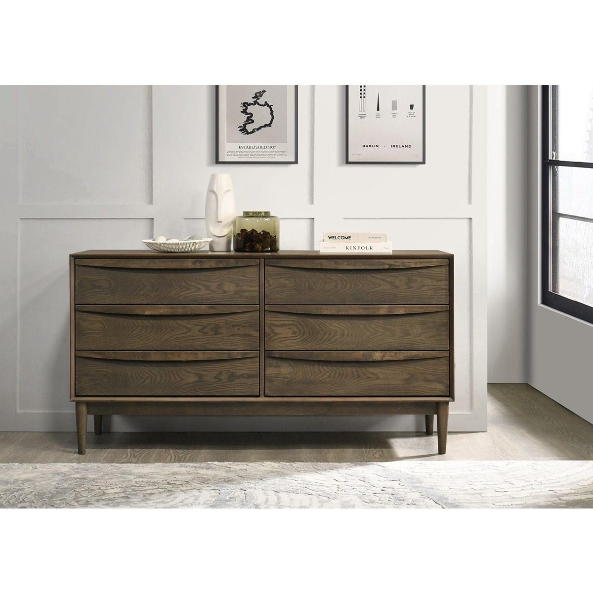 Oscar 6 Drawer Chest