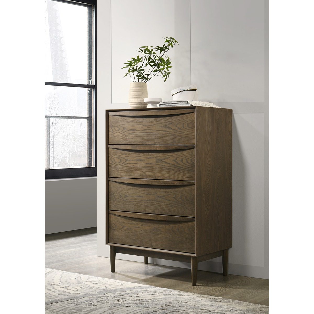 Oscar 4 Drawer Tall Boy