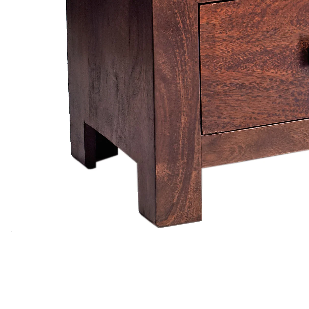 Toko Dark Mango Plasma Media Unit made from solid mango wood