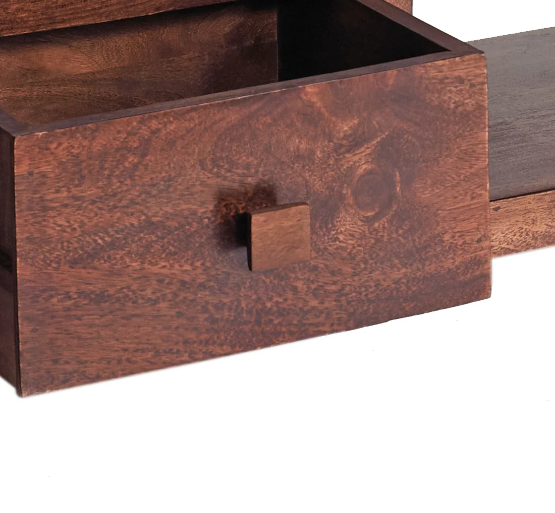 Toko Dark Mango Plasma Media Unit made from solid mango wood