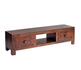 Toko Dark Mango Plasma Media Unit made from solid mango wood