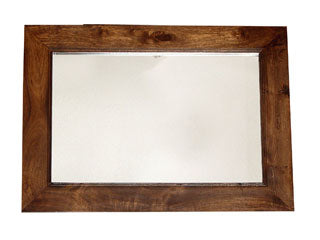 Toko Dark Mango Mirror Frame made from solid mango wood