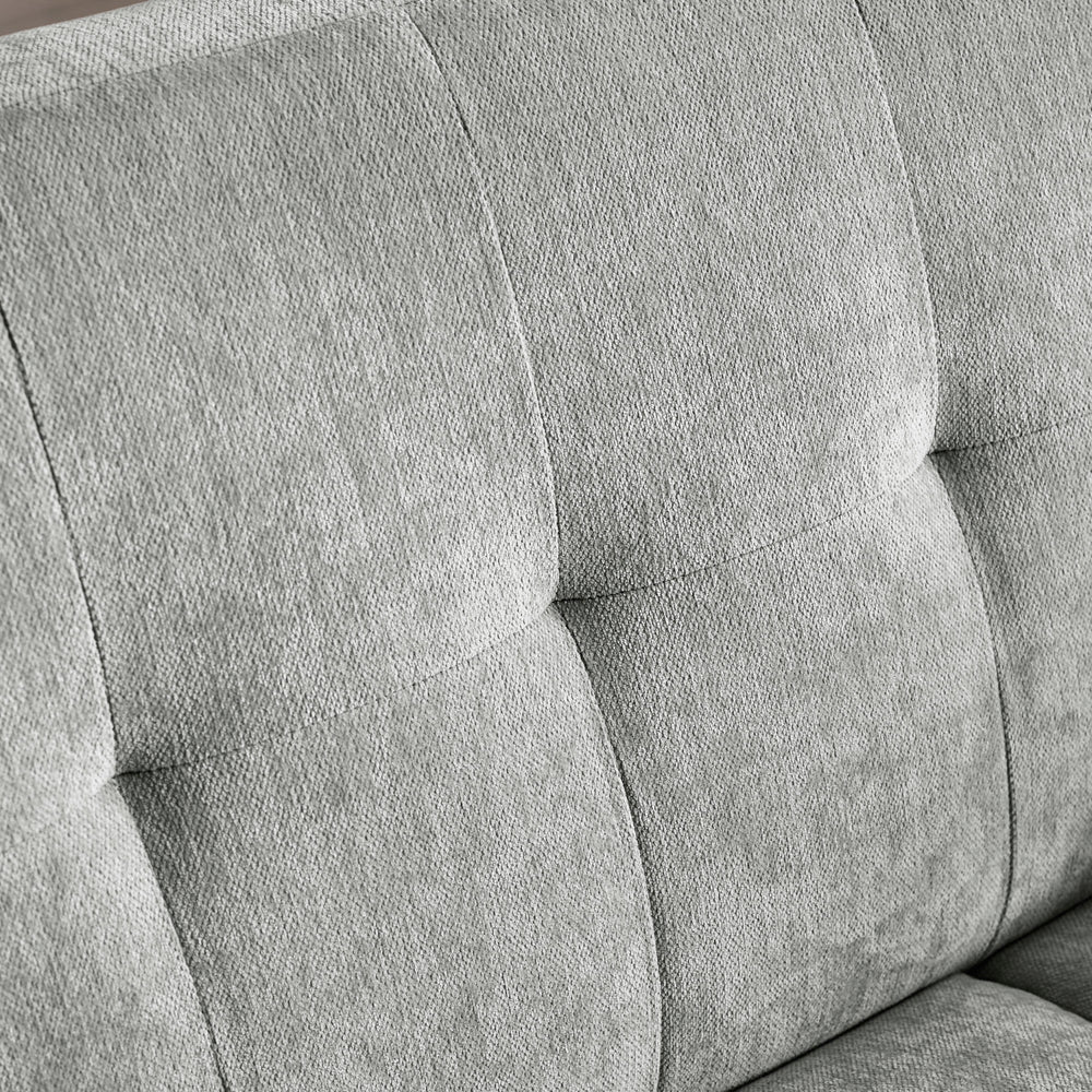 Monza 2 Seater Sofa - Light Grey - MON401