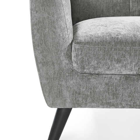 Monza 3 Seater Sofa - Light Grey - MON402