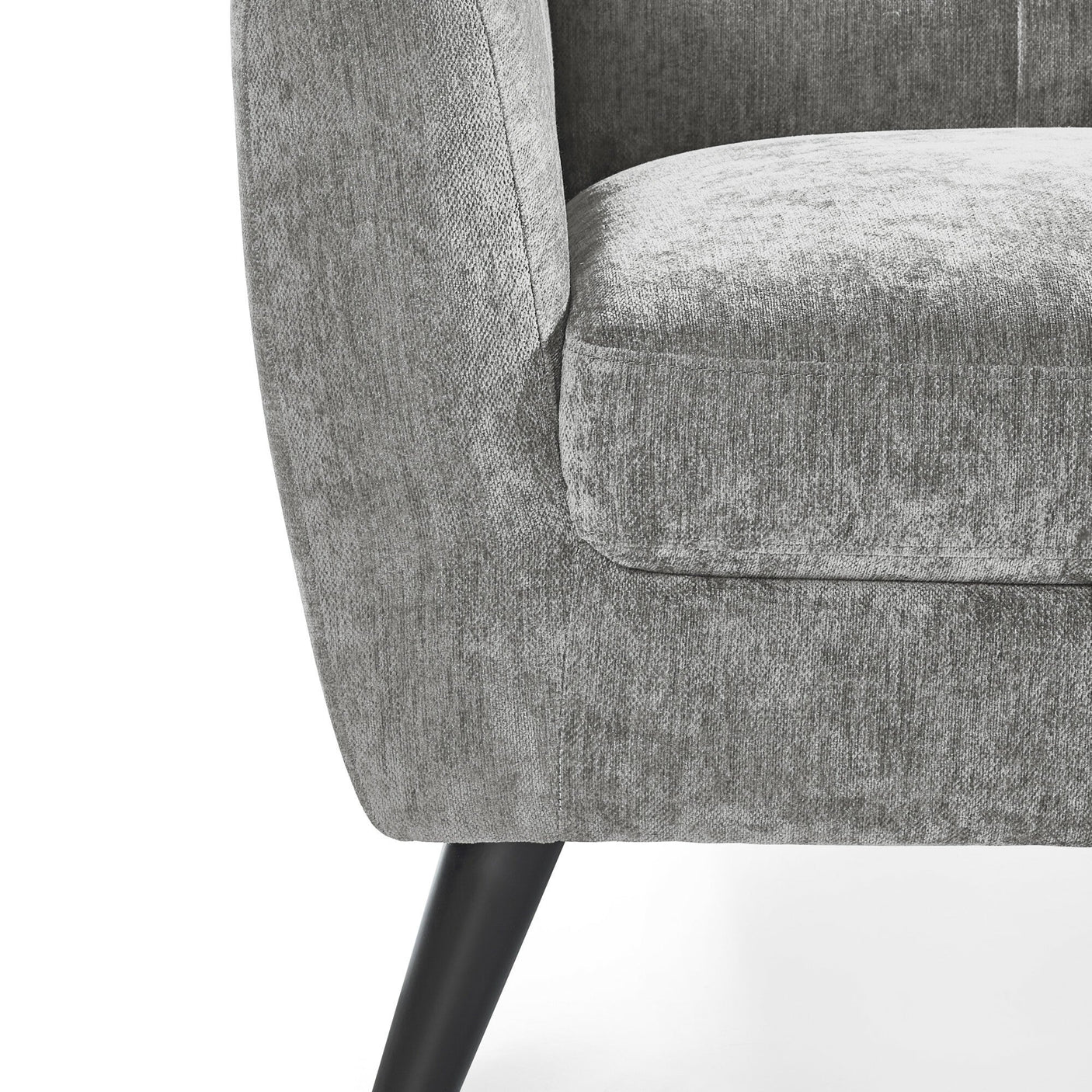 Monza 3 Seater Sofa - Light Grey - MON402