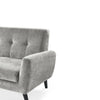 Monza 3 Seater Sofa - Light Grey - MON402