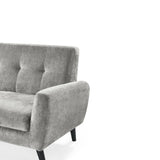 Monza 3 Seater Sofa - Light Grey - MON402