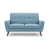 Monza 2 Seater Sofa - Light Grey - MON401