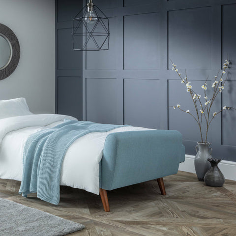 Monza Sofa Bed - Light Grey - MON404