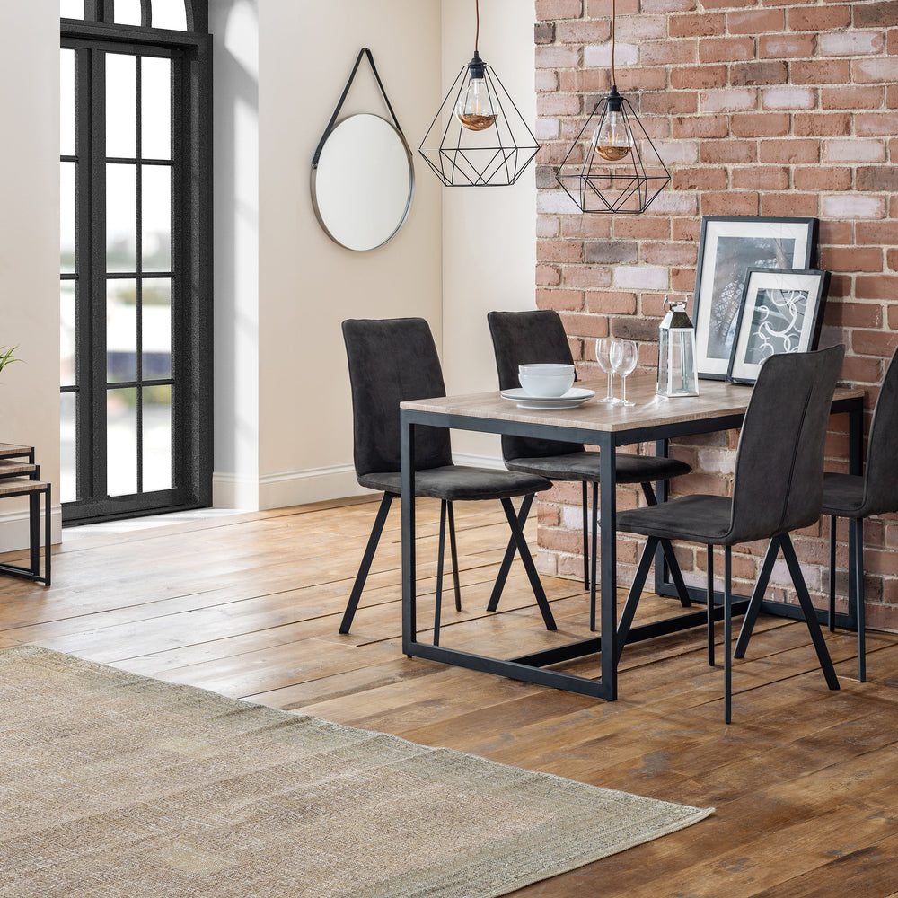 Monroe Dining Chair (Set of 2) - Grey - MON602