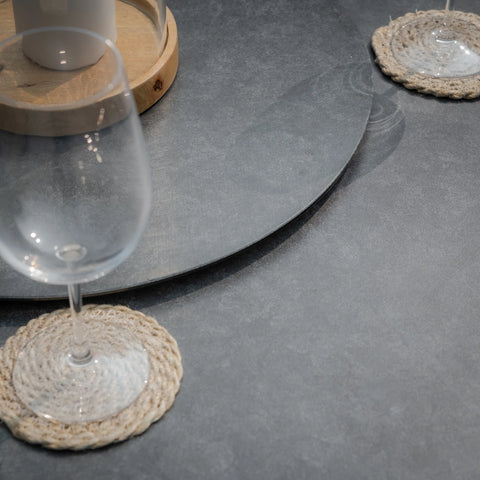 Monaco 4 Seat Round Dining Set