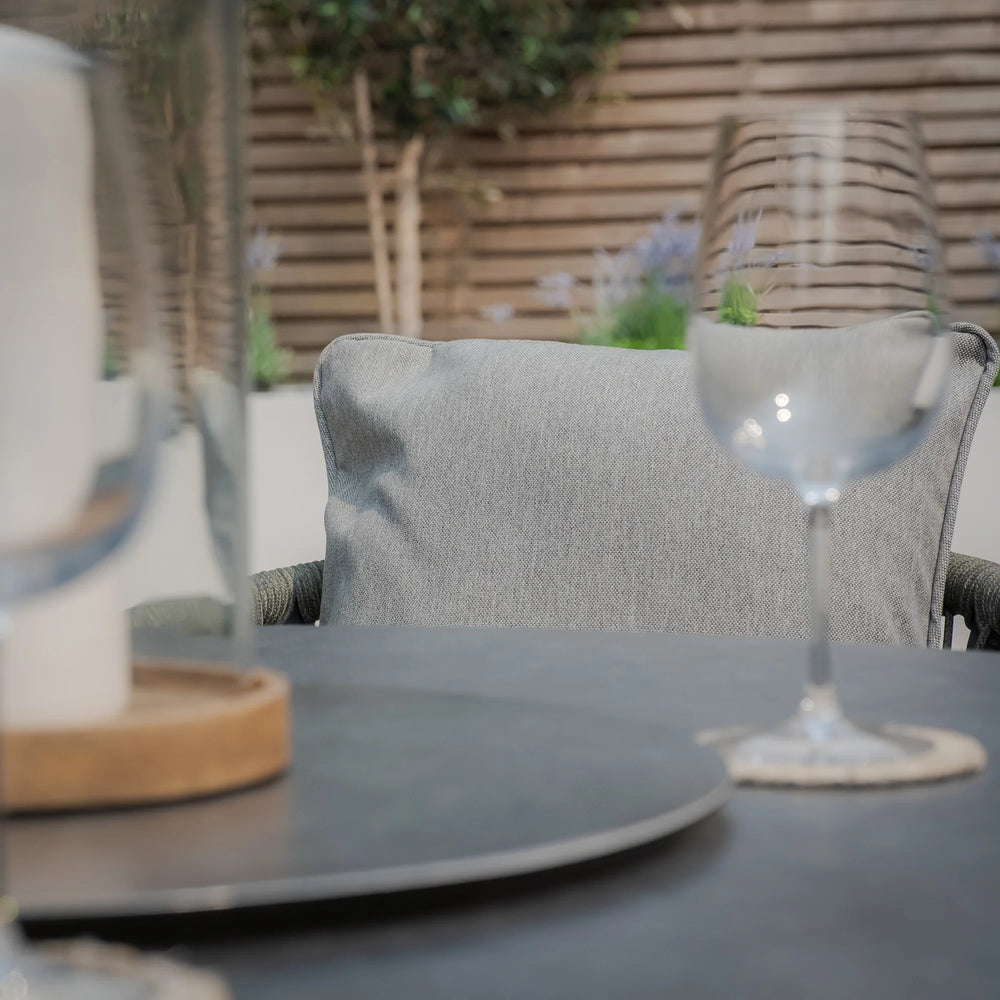 Monaco 6 Seat Oval Dining Set