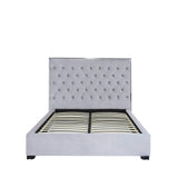 Monaco Double Bed Frame Grey Part 1