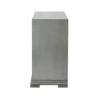 Lucca 5 Drawer Mirror Chest Grey