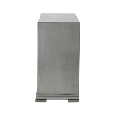 Lucca 5 Drawer Mirror Chest Grey