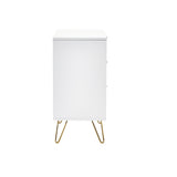 Murano 3 Drawer Chest - White - MUR002