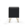 Murano Lamp Table - Black - MUR101