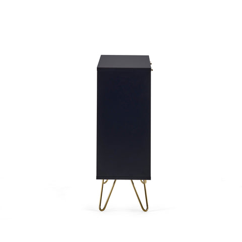 Murano Compact Sideboard - Black - MUR104