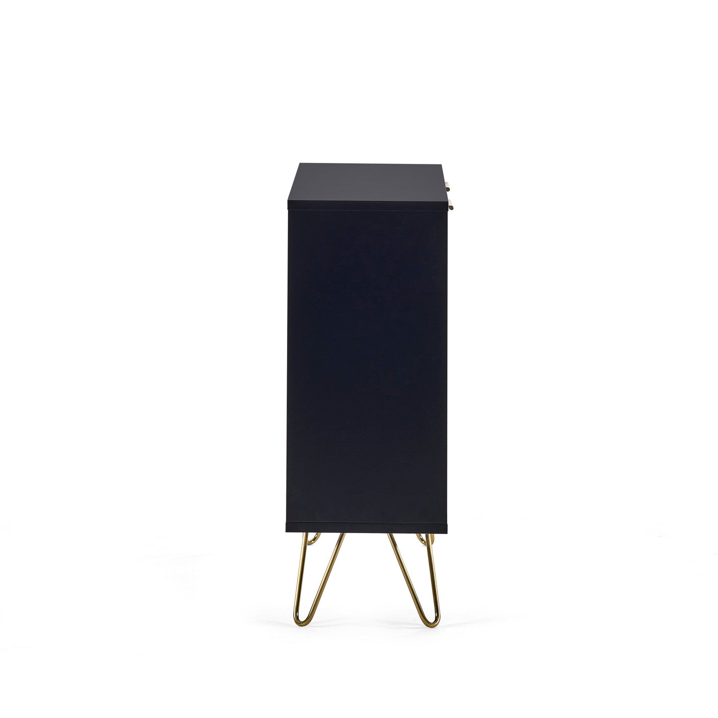 Murano Compact Sideboard - Black - MUR104