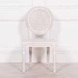 Off White Chateau Rattan Dining Chair
